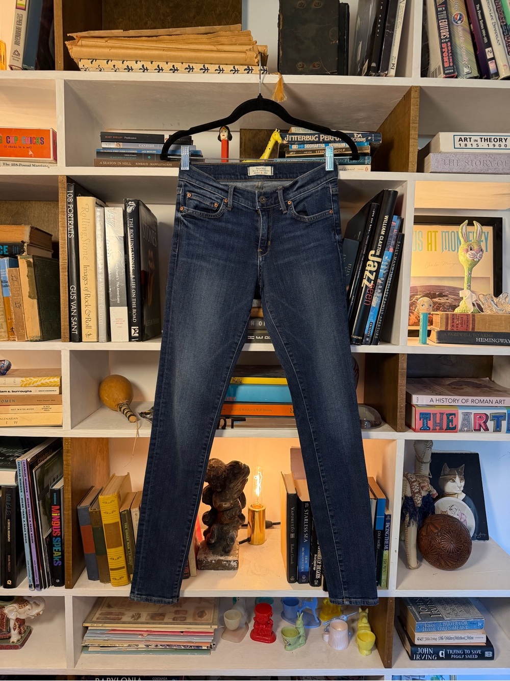 Dark Blue Women's Slim Jeans